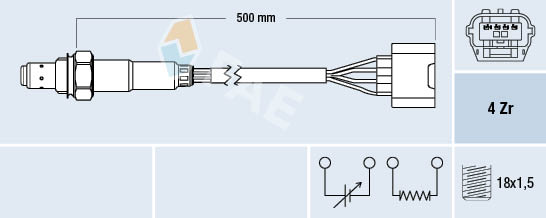 FAE Lambda-sonde 77583