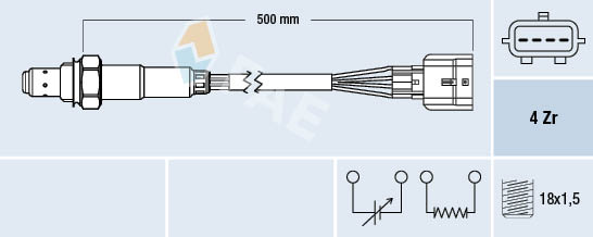 FAE Lambda-sonde 77584