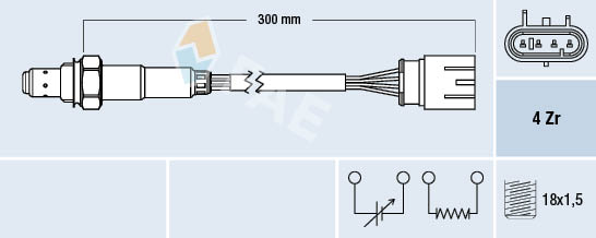 FAE Lambda-sonde 77586