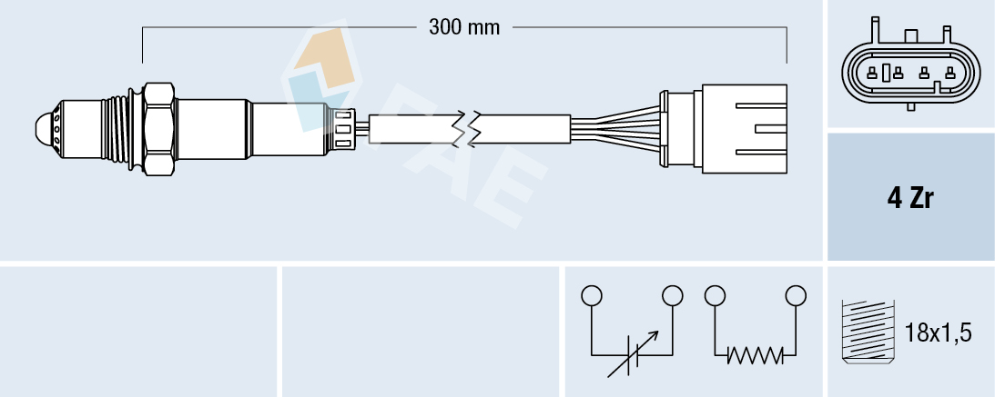 FAE Lambda-sonde 77586