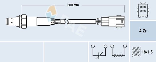 FAE Lambda-sonde 77588