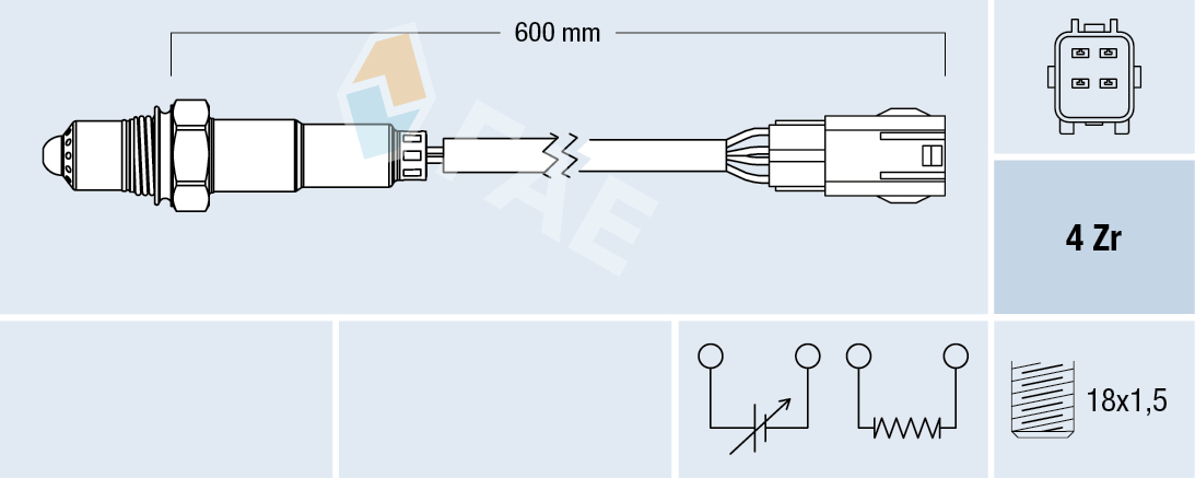 FAE Lambda-sonde 77588