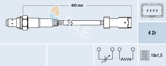 FAE Lambda-sonde 77590