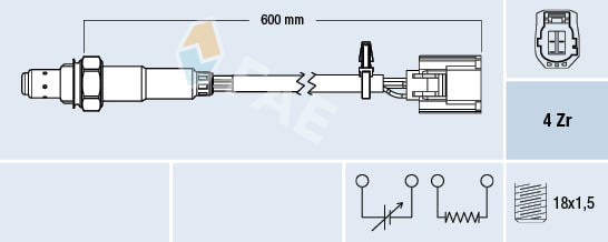 FAE Lambda-sonde 77593