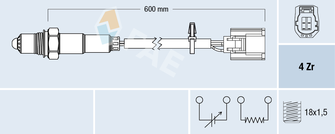 FAE Lambda-sonde 77593