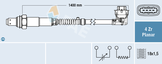 FAE Lambda-sonde 77607