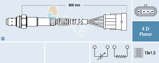 FAE Lambda-sonde 77610