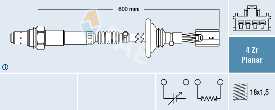 FAE Lambda-sonde 77611