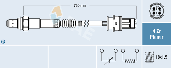 FAE Lambda-sonde 77612