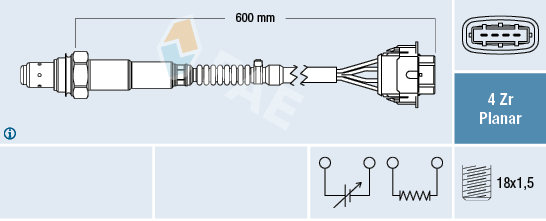 FAE Lambda-sonde 77613