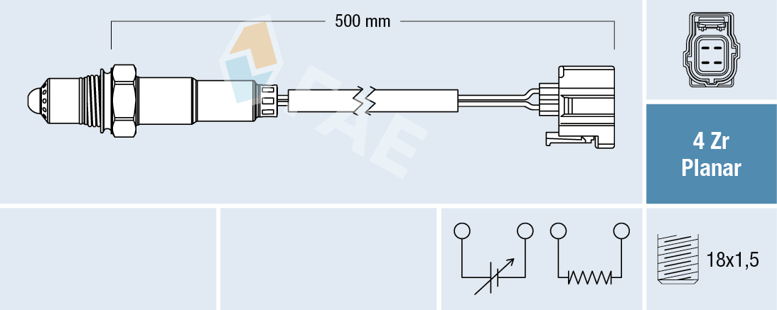 FAE Lambda-sonde 77617