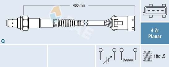 FAE Lambda-sonde 77621