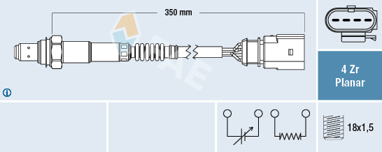 FAE Lambda-sonde 77626