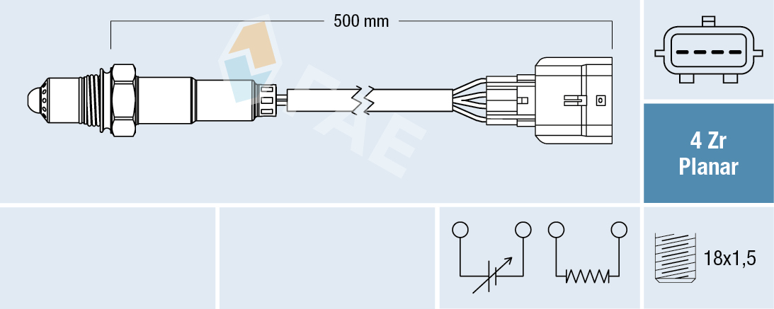 FAE Lambda-sonde 77629