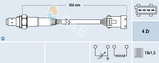 FAE Lambda-sonde 77630