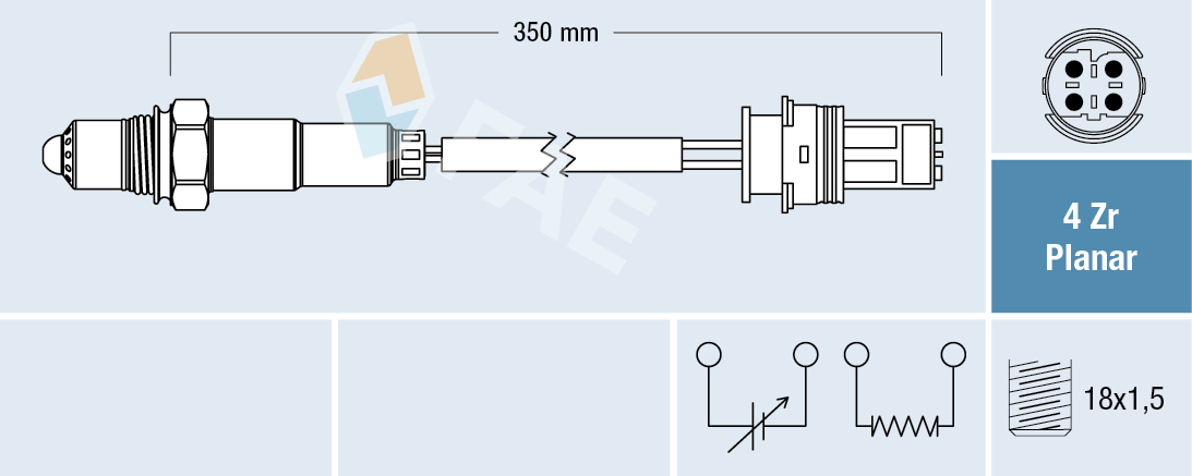 FAE Lambda-sonde 77632