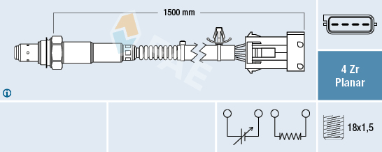 FAE Lambda-sonde 77634