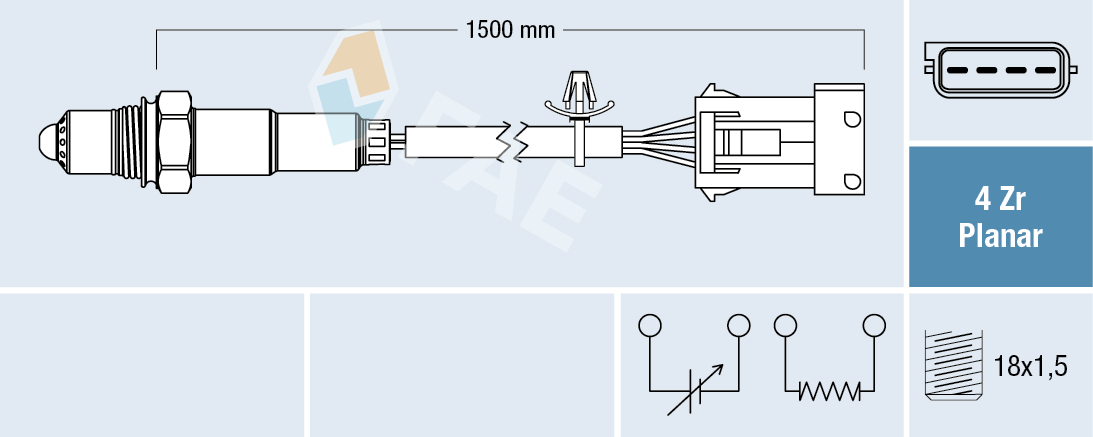 FAE Lambda-sonde 77634