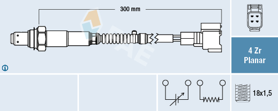 FAE Lambda-sonde 77645