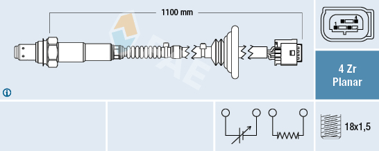 FAE Lambda-sonde 77646