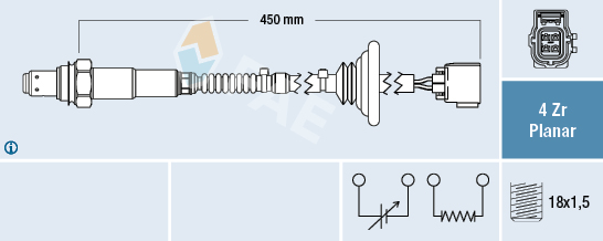 FAE Lambda-sonde 77647