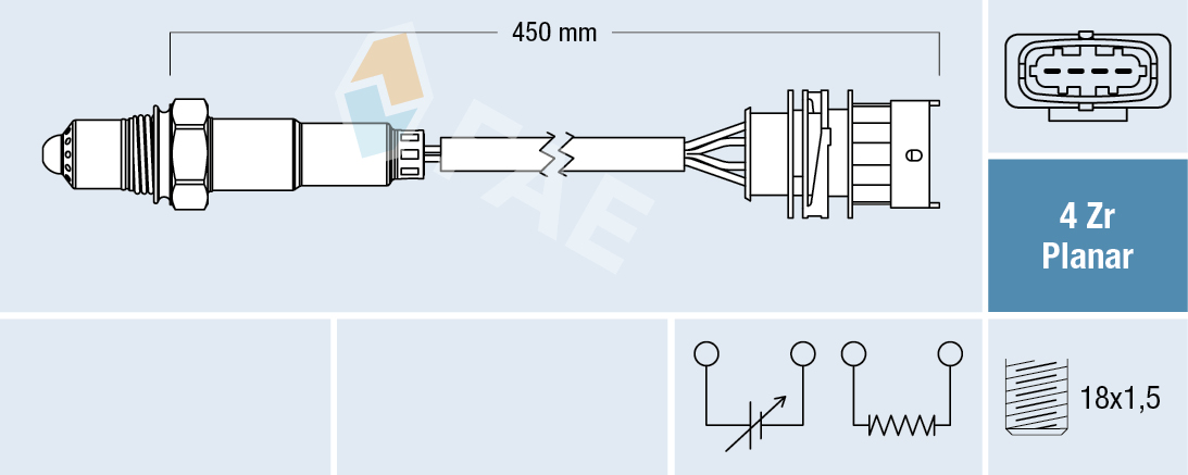 FAE Lambda-sonde 77648
