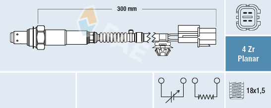 FAE Lambda-sonde 77653