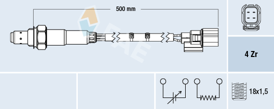 FAE Lambda-sonde 77659