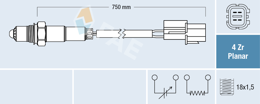 FAE Lambda-sonde 77660