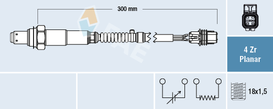 FAE Lambda-sonde 77663