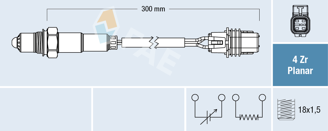 FAE Lambda-sonde 77663