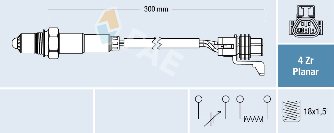 FAE Lambda-sonde 77664