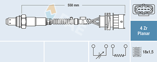 FAE Lambda-sonde 77670