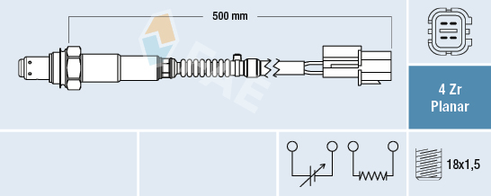 FAE Lambda-sonde 77674