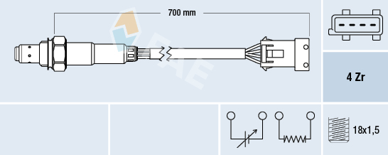 FAE Lambda-sonde 77681