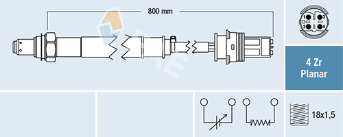 FAE Lambda-sonde 77691