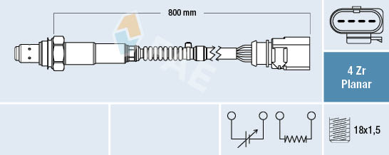 FAE Lambda-sonde 77697