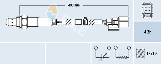 FAE Lambda-sonde 77698