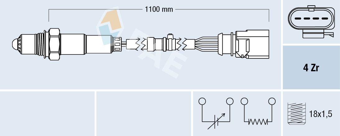 FAE Lambda-sonde 77702