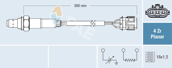 FAE Lambda-sonde 77710