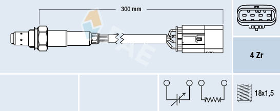 FAE Lambda-sonde 77763