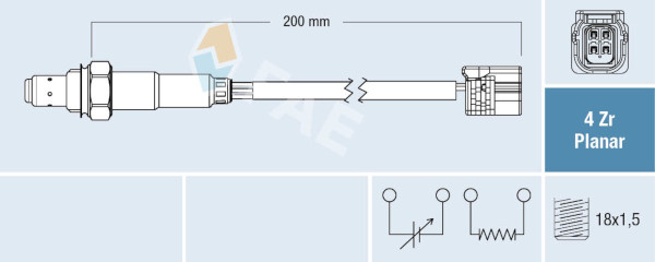 FAE Lambda-sonde 77786