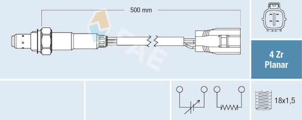 FAE Lambda-sonde 77790