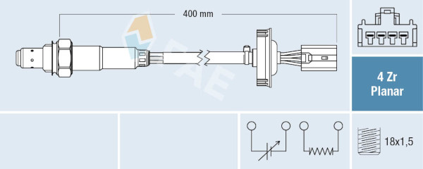 FAE Lambda-sonde 77792