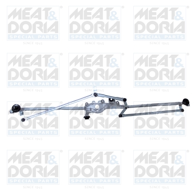 Meat Doria Ruitenwisserarm en mechanisme 227036