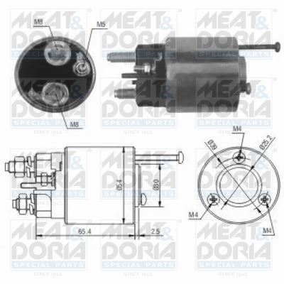 Meat Doria Starter magneetschakelaar 46012