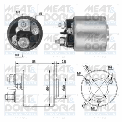 Meat Doria Starter magneetschakelaar 46015