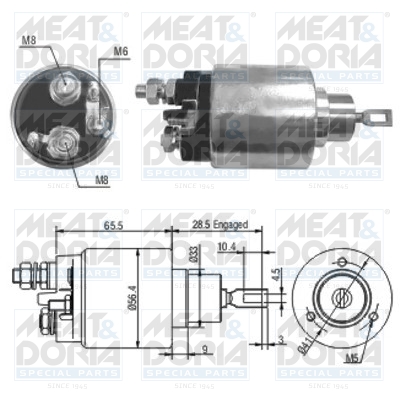 Meat Doria Starter magneetschakelaar 46035