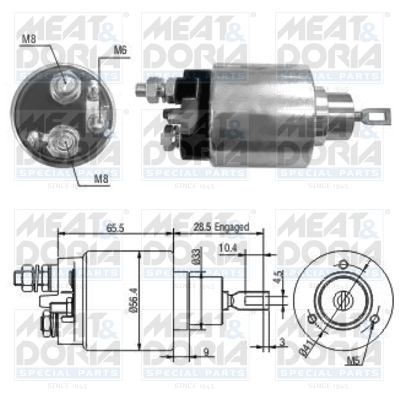 Meat Doria Starter magneetschakelaar 46036