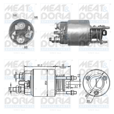 Meat Doria Starter magneetschakelaar 46048